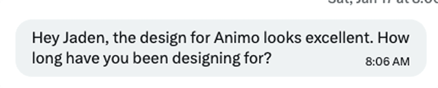 Runner praise for Animo